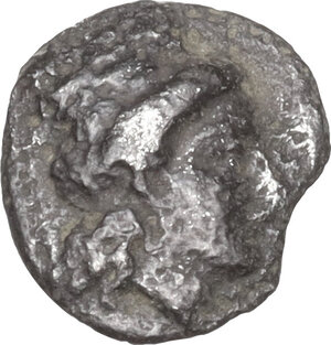 obverse: Uncertain mint. AR Tetartemorion, c. 4th century BC