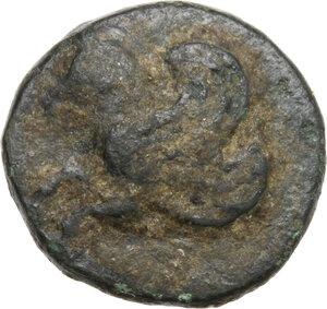 obverse: Mysia, Lampsakos. AE 9 mm, 4th-3rd century BC