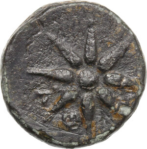 reverse: Troas, Thymbra. AE 16 mm, 4th century BC