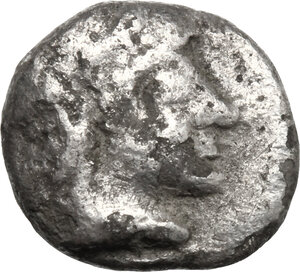 obverse: Ionia, uncertain mint. AR Hemiobol, 500-400 BC