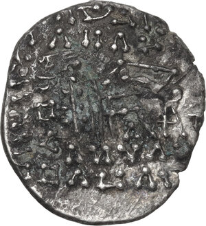 reverse: Kings of Parthia.  Vologases IV (147-191 AD).. AR Drachm, Ekbatana mint