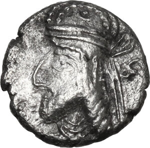 obverse: Persis.  Uncertain king (1st cent. BC - 1st cent. AD).. AR Hemidrachm