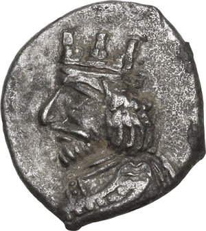 obverse: Persis.  Uncertain king (1st cent. AD).. AR Hemidrachm