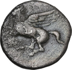 obverse: Corinthia, Corinth. AR Stater, c. 405-345 BC