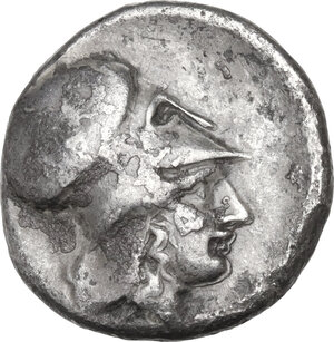reverse: Corinthia, Corinth. AR Stater, c. 405-345 BC