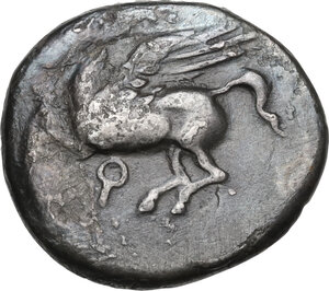 obverse: Corinthia, Corinth. AR Stater, 375-300 BC