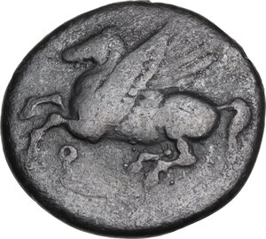 obverse: Corinthia, Corinth. AR Drachm, c. 350-300 BC