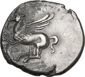 obverse: Acarnania, Leukas. AR Stater, c. 350-320 BC