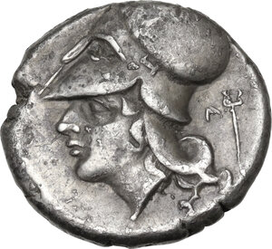 reverse: Akarnania, Leukas. AR Stater, c. 350-320 BC