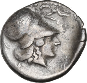 reverse: Epeiros, Ambrakia. AR Stater, c. 426-404 BC