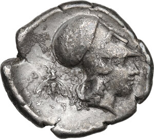 reverse: Epeiros, Ambrakia. AR Stater, c. 426-404 BC