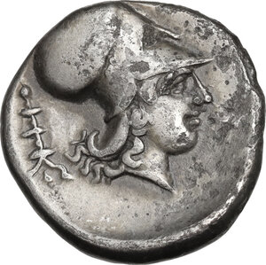 reverse: Epeiros, Ambrakia. AR Stater, c. 360-338 BC