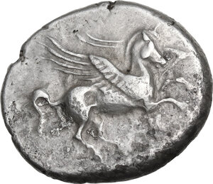 obverse: Epeiros, Ambrakia. AR Stater, c. 360-338 BC
