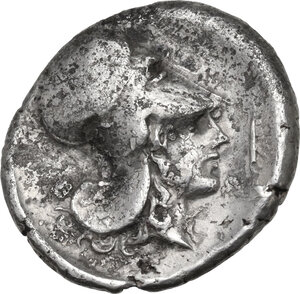 reverse: Epeiros, Ambrakia. AR Stater, c. 360-338 BC