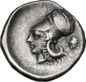 reverse: Akarnania, Anactorium. AR Stater, 345-300 BC
