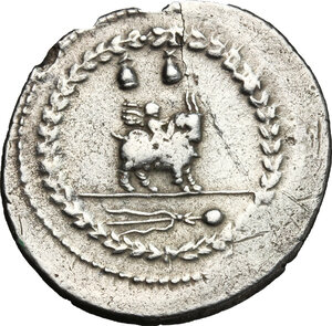 reverse: Mn. Fonteius. AR Denarius, 85 BC