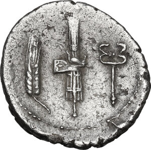 reverse: C. Norbanus. AR Denarius, 83 BC