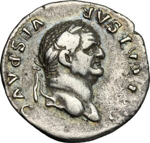 obverse: Vespasian (69-79).. AR Denarius, 74 AD