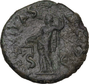 reverse: Vespasian (69-79).. AE As, 71 AD