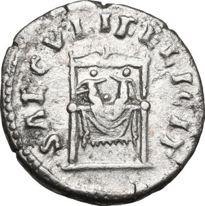 reverse: Faustina II (died 176 AD).. AR Denarius, struck under Marcus Aurelius, c. 161-164