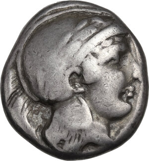 obverse: Southern Lucania, Thurium. AR Stater, 443-400 BC