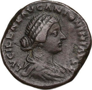obverse: Lucilla, wife of Lucius Verus (died 183 AD).. AE Sestertius, struck under Marcus Aurelius, 164-169