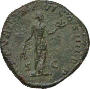 reverse: Commodus (177-193).. AE Sestertius, 183-184