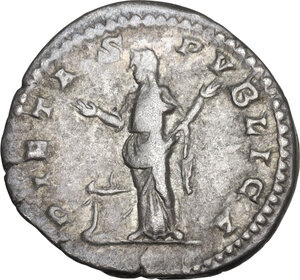reverse: Julia Domna (died 217 AD).. AR Denarius, struck under Septimius Severus, 196-211