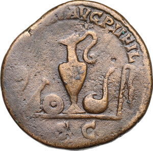 reverse: Caracalla as Caesar (195-198).. AE Sestertius, 197-198 AD