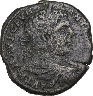 obverse: Caracalla (198-217). AE 30.5 mm. Augusta Traiana (Thrace)
