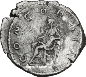reverse: Julia Paula, first wife of Elagabalus (218-222).. AR Denarius