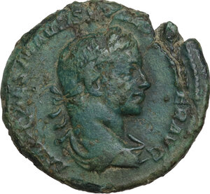 obverse: Severus Alexander (222-235).. AE As, 224 AD