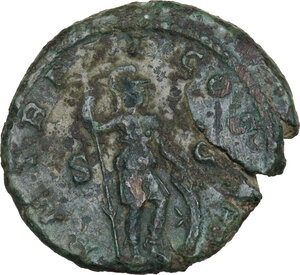 reverse: Severus Alexander (222-235).. AE As, 224 AD