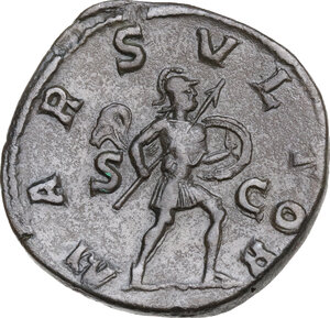 reverse: Severus Alexander (222-235).. AE Sestertius, 231.235