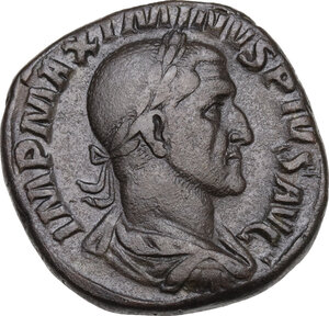 obverse: Maximinus I (225-238).. AE Sestertius, 236 AD