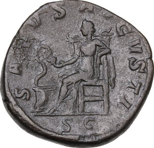 reverse: Maximinus I (225-238).. AE Sestertius, 236 AD