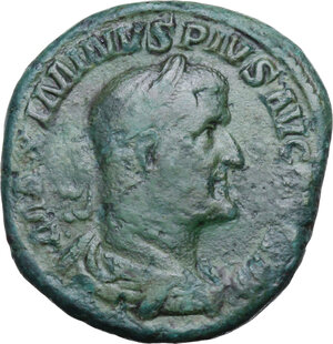 obverse: Maximinus I (235-238).. AE Sestertius, 236-238