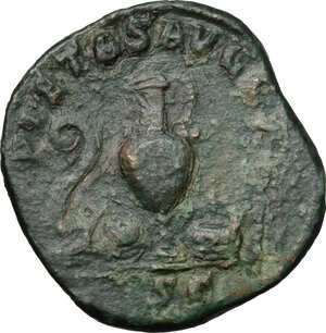 reverse: Gordian III as Caesar (April-June 238 AD).. AE Sestertius, 1st emission of Balbinus and Pupienus, 238 AD