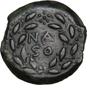 reverse: Roman Rule. AE 22 mm, uncertain mint, late 2nd century BC, Naso-questor