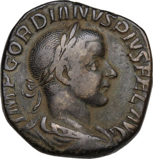 obverse: Gordian III (238-244). AE Sestertius, 240-243