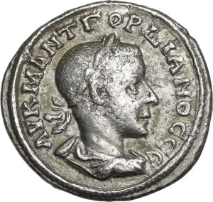 obverse: Gordian III (238-244).. AR Drachm, Caesarea mint, Cappadocia
