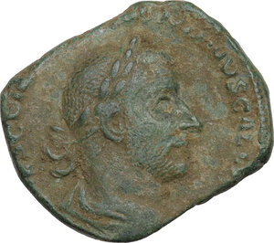 obverse: Trebonianus Gallus (251-253).. AE Sestertius