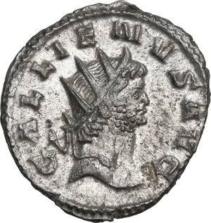 obverse: Gallienus (253-268).. BI Antoninianus, 260-268