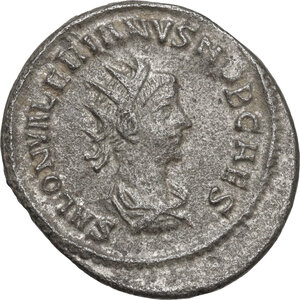 obverse: Saloninus as Caesar (258-260).. BI Antoninianus, 256 AD. Samosata mint