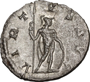 reverse: Postumus (259-268).. AR Antoninianus, c. 262 AD. Treveri (Trier) mint