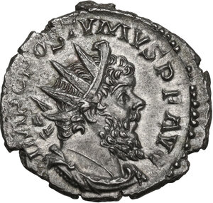 obverse: Postumus (259-268).. BI Antoninianus, 268 AD