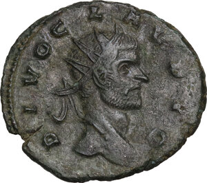 obverse: Claudius II (268-270).. BI Antoninanus, 270 AD
