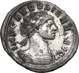 obverse: Aurelian (270-275).. BI Antoninianus, 274 AD. Ticinum mint
