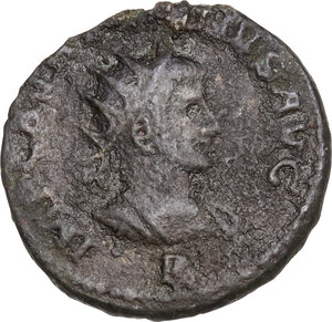 reverse: Aurelian with Vabalathus (270-275).. BI Antoninianus. Antioch mint, 2nd officina. 270-272 AD
