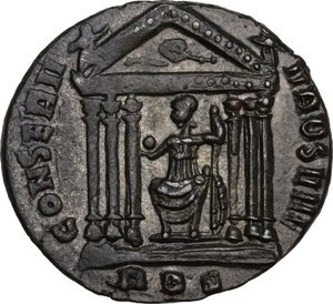 reverse: Maxentius (306-312).. AE Follis, 308-310. Rome mint